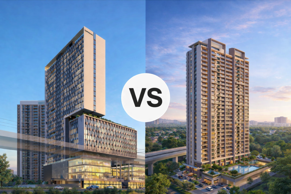 Commercial vs Residential investment ROI calculation